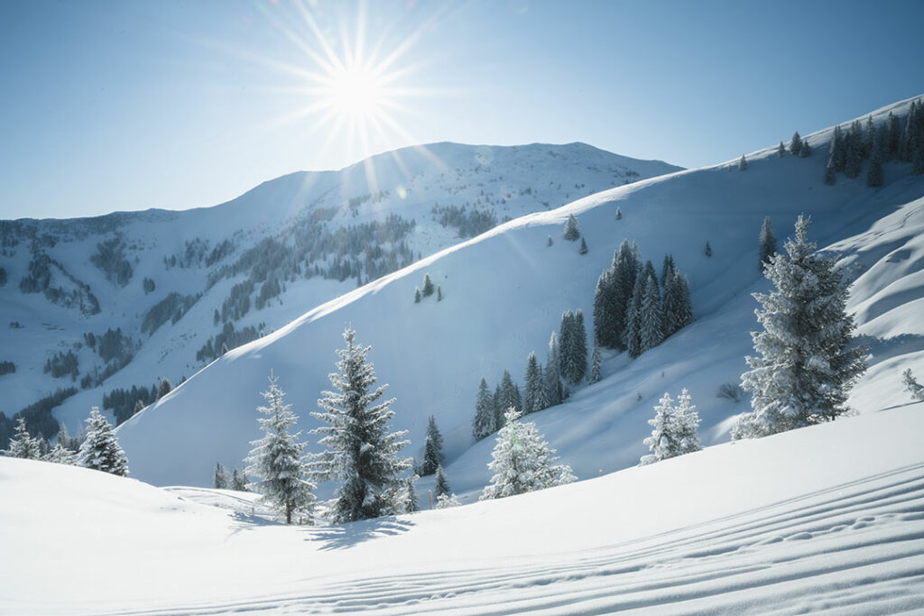 Energie tanken im Winter in der Region Hochkönig in Maria Alm.